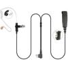 PRYME SPM-2300-T8 is a 2-Wire Style Surveillance Kit with a Clear Acoustic Tube Earphone w/Twist Connect Locking Mechanism. It Features a Lapel-Style mic with a Stealth Clothing Clip. view 2