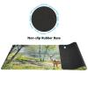 Large Size Deer Print Gaming Mouse Pad 35.5 x 16 Inch, Stitched Edges, Anti-Slip Base, Waterproof Surface view 4