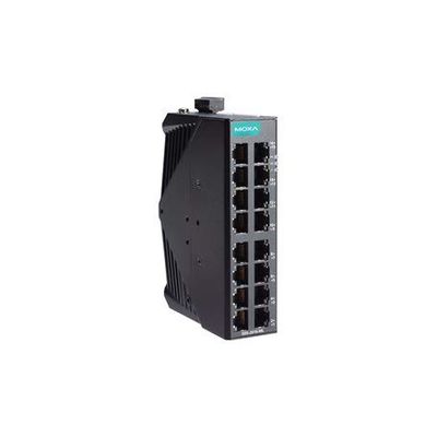 EDS-2016-ML-SS-SC-T, Unmanaged Ethernet Switch, 14 10/100BaseT(X), 2 100BaseFX SM, SC Conn, -40 to 75C Op