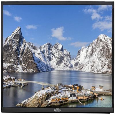 Jensen JTV2423DCS 24" Wall Mount Smart TV, Black; 12VDC; 36W; 1366 x 768 Max Resolution; TFT LED Panel; 3000:1 Contrast Ratio; 2X HDMI Ports; 2X USB Ports