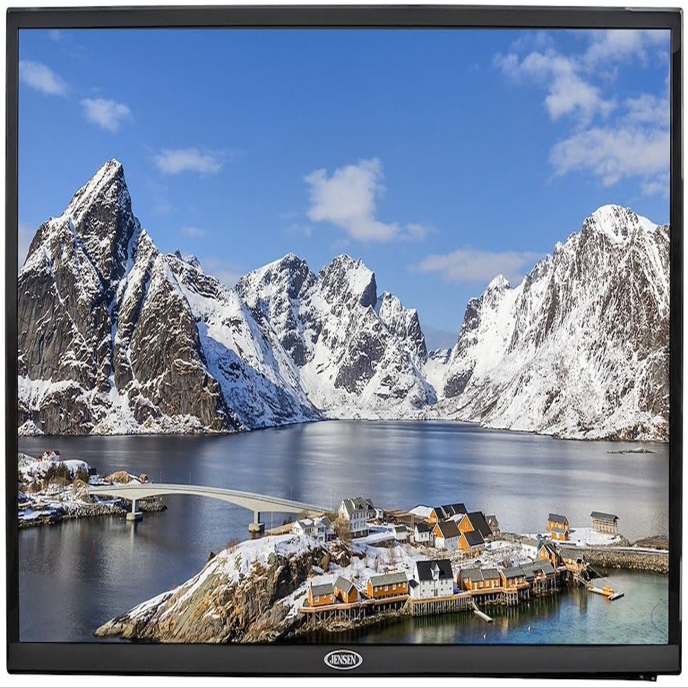 Jensen JE3223 32" TFT LED TV, Black; 110VAC; 50W; 1366x 768 Max Resolution; 2X HDMI Port; 1x USB; Wall Mountable; 190 Brightness; Earphone and Mini Audio Out; 178-degree Viewing Angle