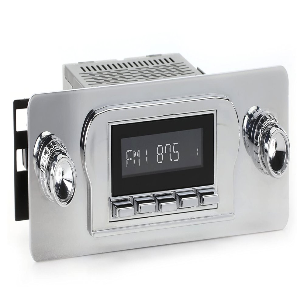 RetroRadio Compatible with 1961 Mercury Meteor Features Include Bluetooth, HD, SiriusXM Ready, AM/FM LC-M4-122-04-74MC2