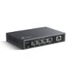 5 Port PoE+ Switch - 4 PoE Ports, 1 Uplink, 100Mbps, 65W, Extend to 250M, Unmanaged Plug & Play Network Switch view 1