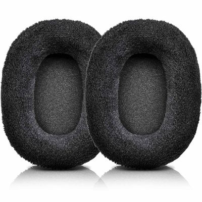 1000XM5 Earpads Compatible with WH-1000XM5 by LTYIVABHTTW - Noise Isolating Memory Foam, Added Thickness, Improved Durability & Sound Ear Cushion (Soft Velour)