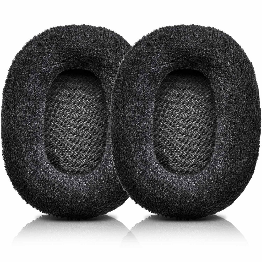 1000XM5 Earpads Compatible with WH-1000XM5 by LTYIVABHTTW - Noise Isolating Memory Foam, Added Thickness, Improved Durability & Sound Ear Cushion (Soft Velour)