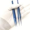 TEMKIN Tweezers Tweezers Professional Maintenance Tool 0.15mm Edge Precision Fingerprint Tweezers Titanium Alloy Board Flying line Tweezers view 2