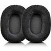 1000XM5 Earpads Compatible with WH-1000XM5 by LTYIVABHTTW - Noise Isolating Memory Foam, Added Thickness, Improved Durability & Sound Ear Cushion (Hybrid Leather/Velour) view 1