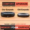 1000XM5 Earpads Compatible with WH-1000XM5 by LTYIVABHTTW - Noise Isolating Memory Foam, Added Thickness, Improved Durability & Sound Ear Cushion (Hybrid Leather/Velour) view 4