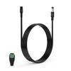 LONNKY 3FT 1M DC Power Extension Cable 5.5mm x 2.1mm, Universal DC 12V Power Extension Cable for Security Camera, LED Strip, CCTV IP Surveillance (3ft, Black) view 1