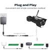 LONNKY 3FT 1M DC Power Extension Cable 5.5mm x 2.1mm, Universal DC 12V Power Extension Cable for Security Camera, LED Strip, CCTV IP Surveillance (3ft, Black) view 4
