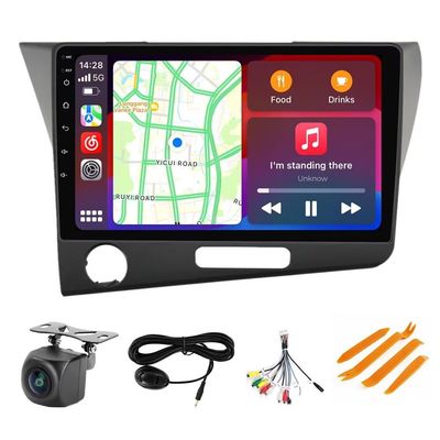 5GWiFi Upgrade Stereo Radio for Honda CRZ 2010-2016 LHD - Biorunn 8-Core Wireless Carplay Android Auto GPS Navi - 2GB+32GB 9 Inch Blue-Tooth RDS FM AM DSP