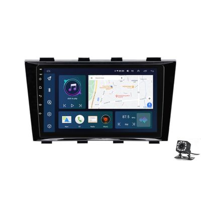ADMLZQQ Double Din Car Stereo Multimedia with Bluetooth and 10.2" Hd Touchscreen Android 11 for Geely Emgrand EC8 2011-2015,with GPS/Car-Play Android/SWC/Backup Camera/Mirror Link/4G,Y4 8+128g