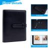 128 Pockets Mini Photo Album for Fujifilm Instax Mini Camera, Polaroid Snap, Z2300, SocialMatic Instant Cameras & Zip Instant Printer (Black) view 3