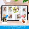 128 Pockets Mini Photo Album for Fujifilm Instax Mini Camera, Polaroid Snap, Z2300, SocialMatic Instant Cameras & Zip Instant Printer (Black) view 4