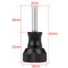 BGNing M5 Aluminum Thumbscrew 19mm Short Knob Bolt Threaded for GoPro Hero 11 Mini 10 9 8 MAX Xiaomi 4K Tripod Mount Action Camera Accessories (5pcs Screw no Cap) view 2