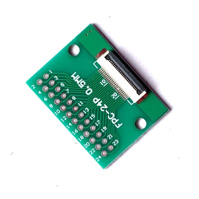MORIENZI FPC FFC Flat Cable Extend Adapter Board 0.5 1.0MM Flexible Cable Connector PCB Converter Board (24P)