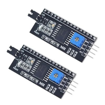 5V 2004 1602 LCD Display IIC I2C Adapter IIC Serial Interface Adapter for Arduino Robort Parts 2PCS