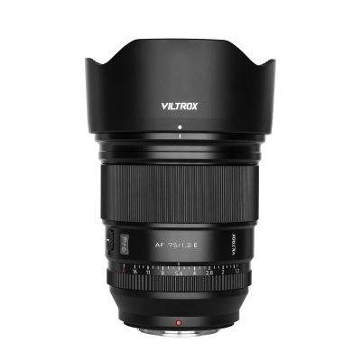 VILTROX 75mm f/1.2 F1.2 EF PRO EF Lens for Sony E-Mount Ultra Wide Angle APS-C Auto Focus Prime Lens Compatible with Sony E-Mount Mirrorless Cameras A7M/R/S Series A7Cc A9 A1 A6x00 Fs5