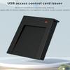 13.56Mhz IC Card Door Lock System Card Reader ABS Material Hotel Property Management Wire Machine Integrated USB Interface Access Control Applicable (IC 13.56Mhz RS232) view 2