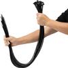 Black Zip Ties Heavy Duty, 35 Inch Extra Long 220 lbs Tensile Strength Large Cable Ties Wire Ties Heavy Duty Plastic Tie Wraps Big Size UV Resistant Zipties for Indoor and Outdoor Use 20Pcs view 1