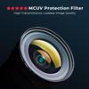 Beschoi 77mm MRC UV Protection Filter Kit, Optical Glass UV Filters Slim Protector,34 Multi-Layer Nano Coated High Definition Filter Compatible with Canon, Nikon, Sony, Sigma, etc 77mm Camera Lens view 2