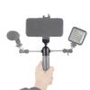 NovelGoal Tripod Head Standard 1/4 Inch Screw Interface Ballhead Adapter for Digital SLR Cameras Monitor Vlog Flash Light Microphone (Type B Lock Disc) view 4