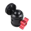 NovelGoal Tripod Head Standard 1/4 Inch Screw Interface Ballhead Adapter for Digital SLR Cameras Monitor Vlog Flash Light Microphone (Type A Dual Use) view 2