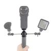 NovelGoal Tripod Head Standard 1/4 Inch Screw Interface Ballhead Adapter for Digital SLR Cameras Monitor Vlog Flash Light Microphone (Type A Dual Use) view 3
