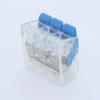 HUFFA Wire Connector 25/50/100 PCS Model 221 Mini Quick Terminal Home Wiring Universal Compact Wire Splitter Plug-in Wire Terminal (Color : 221-413RD, Size : 50pcs) view 3