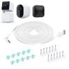 DIANMU 26FT Power Cable for Wyze Cam Pan V3, Arlo Essential, Blink Outdoor (3rd Gen), 90 Degree L-Shape Micro USB Weatherproof Power Extension Charging Cord (Not for Wyze V3), 1 Pack view 1