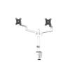 Neomounts by Newstar DS60-425WH2 Flat Panel Desk Mount 68.6 cm (27") White Desk view 1