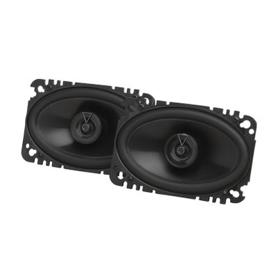 JBL Club 644F - 4"x 6" (100mm x 152mm) Two-Way Car Speaker, 40W RMS, 120W Peak, Sensitivity (@ 2.83V): 92dB, Frequency Response: 75Hz  20kHz, Nominal Impedance: 3.0 ohms