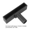Ceiling Fan Reusable Washable Fiber, Flexible Dusting Fan Blade Brush Tool for Home with 0.8 Foot Pole for Kitchen Living Room Bedroom Bathroom Office (Black) view 2