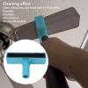 Ceiling Fan Reusable Washable Fiber, Flexible Dusting Fan Blade Brush Tool for Home with 0.8 Foot Pole for Kitchen Living Room Bedroom Bathroom Office (Blue) view 3