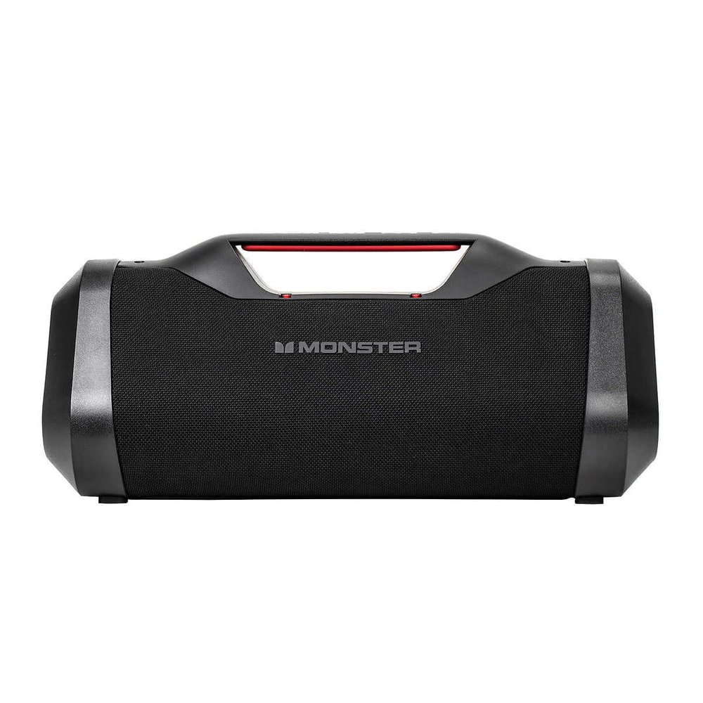 Monster Bluetooth Boombox: IPX5 Rechargeable Waterproof Bluetooth Speaker with USB Charge Out & Aux Input, 120W Portable Wireless Speaker