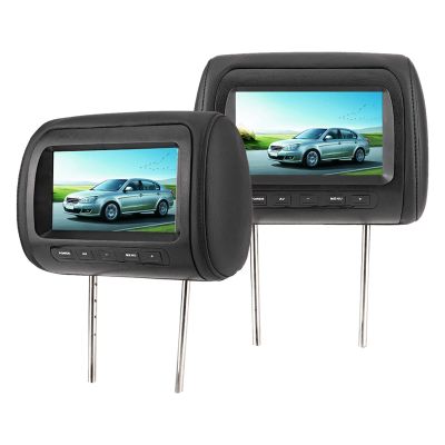 Adjustable Black Headrest Display 7-Inch Universal Control Headrest Video Player MP5 Aramox