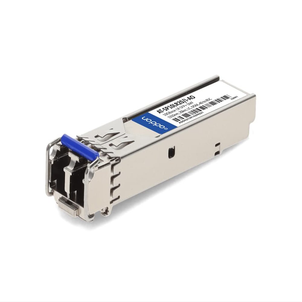 Addon AT-SP10LR20/I-AO Allied Telesis AT-SP10LR20/I Compatible TAA Compliant 10GBASE-LR SFP+ TRAN