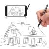 Lightweight Portable Touch Screen Writing Pen with Electromagnetic, Real Writing Experience, High Sensitivity (Black) view 3