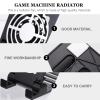 Abaodam Laptop Stand with Cooling Fan Cell Phone Stand with Cooler Stable Cooling Holder with Quiet Fan Computer Blower Cellphone Cooler Holder Game Machine Radiator USB Foldable view 3