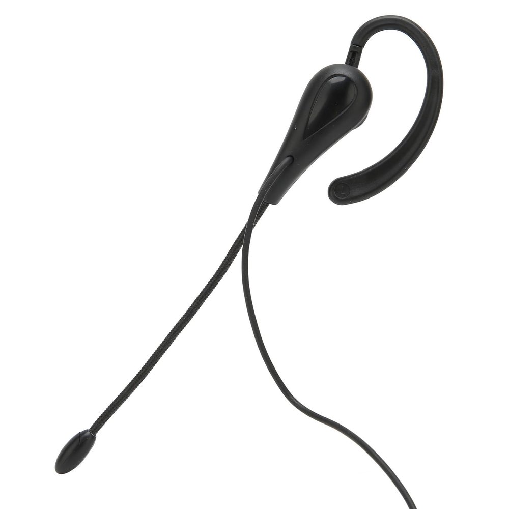 Call Center Headset, 3.5mm Wired Ear Hook Single Sided Customer Service Headphone with Mic, for Laptop Mobile Phones, for Telemarketing