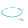 5er Link Technology 6 Strand Multi-Mode LC OM3 Fiber Optic Cable Pigtails for Fusion Splicer Splicing. Includes 6 Fiber Optic Fusion Splice Protective Shrink Sleeves 2.5-60 mm Long (LC MM OM3) view 2