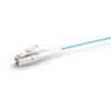 5er Link Technology 6 Strand Multi-Mode LC OM3 Fiber Optic Cable Pigtails for Fusion Splicer Splicing. Includes 6 Fiber Optic Fusion Splice Protective Shrink Sleeves 2.5-60 mm Long (LC MM OM3) view 3