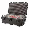 Nanuk 962 Wheeled Waterproof Hard Case with Padded Divider, Black view 1