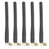 Waterproof and Sun Proof Glue Stick Antenna Corrosion Resistant 5 Pcs Glue Stick Antenna 5G Omni High Gain SMA Male Elbow Interface Waterproof Antenna for Signal Transmission view 1