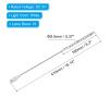PATIKIL Keyboard Light Laptop Lamp USB LED Lights, 10 Lamp Beads LED Light Flexible Stick Long Geeseneck Lamp, Silver Tone view 2