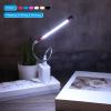 PATIKIL Keyboard Light Laptop Lamp USB LED Lights, 10 Lamp Beads LED Light Flexible Stick Long Geeseneck Lamp, Silver Tone view 4