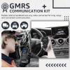 Retevis RA86 GMRS Mobile Radio, Dual Speakers NOAA High Power Transceiver, RA86 Long Range Mobile Radio (1 Pack) with Handheld RB17P Walkie Talkies (2 Packs), GMRS Communicate Kit for Jeeps view 2