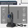 Retevis RA86 GMRS Mobile Radio, Dual Speakers NOAA High Power Transceiver, RA86 Long Range Mobile Radio (1 Pack) with Handheld RB17P Walkie Talkies (2 Packs), GMRS Communicate Kit for Jeeps view 4