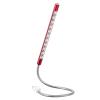 PATIKIL Keyboard Light Laptop Lamp USB LED Lights, 10 Lamp Beads LED Light Touch Control Flexible Stick Long Geeseneck Lamp, Red view 1