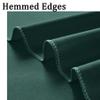 40ft x 10ft Wrinkle Free Hunter Green Backdrop Curtains for Parties, 8 Panels Polyester Green Photo Backdrop Drapes for Wedding Jungle Birthday Party Photography Background Stand view 4